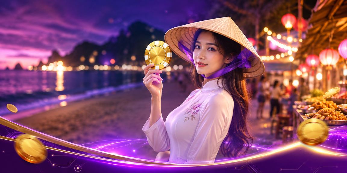 Người phụ nữ đội nón lá tại Côn Đảo tham gia trò chơi jackpot online