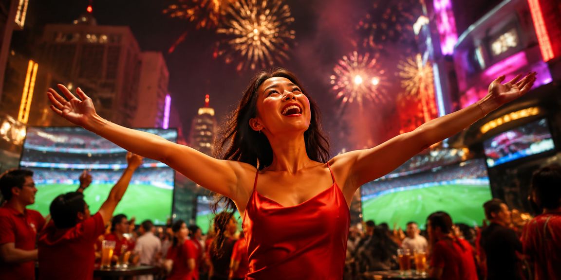 Khung cảnh casino neon sôi động về đêm tại TP. Hồ Chí Minh